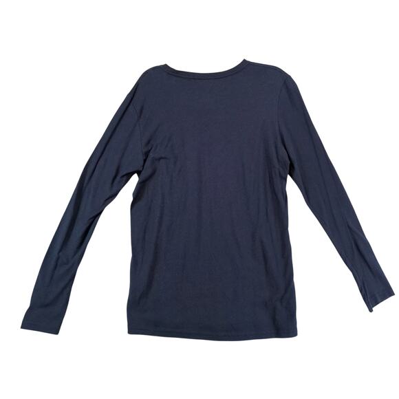 NWT Nautica Sailing Club New York Long Sleeve T-Shirt Men's S Navy Nautical - Picture 2 of 10